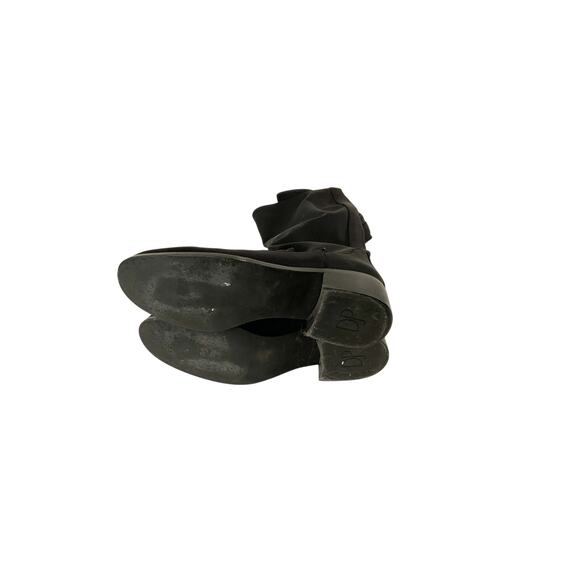 Women's Donald Pliner Nylon Soft Knee High Boots size 8.5 - Picture 2 of 3